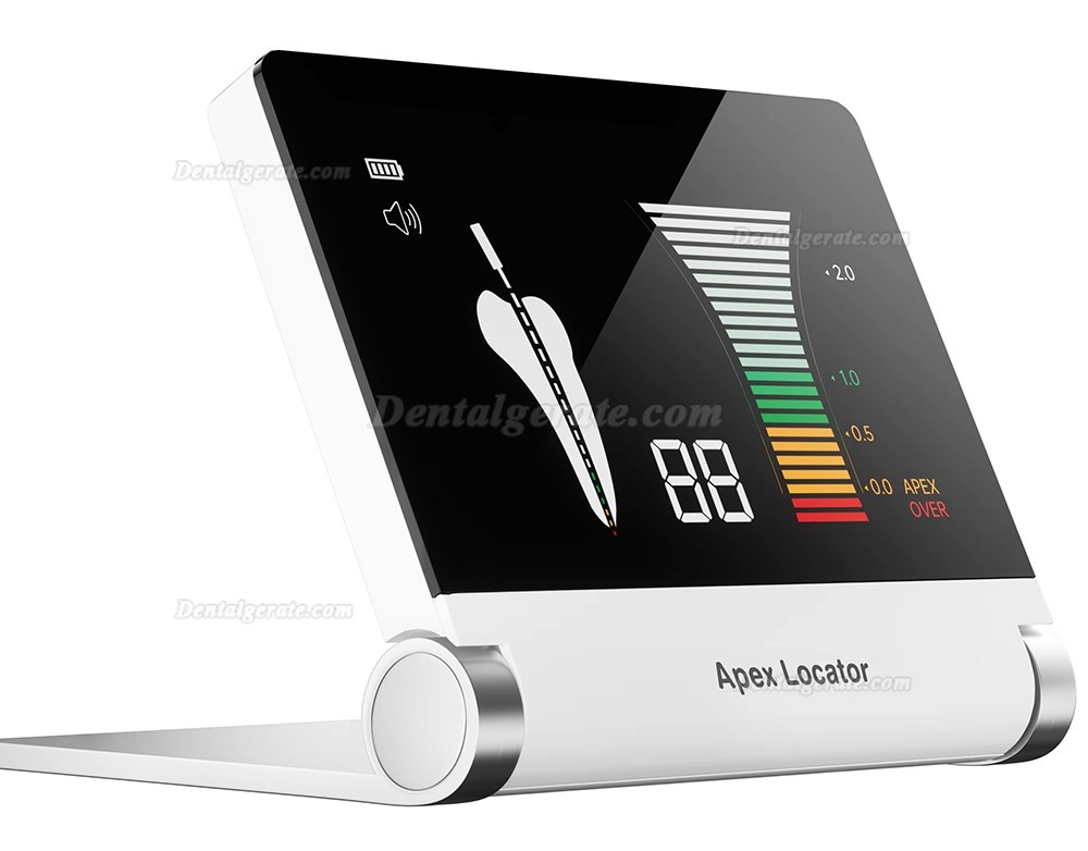 Mecoo A7 Dental Faltbarer Apexlokalisator mit 4,1-Zoll LED-hintergrundbeleuchtetes Display